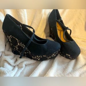 Soda shoes wedges
